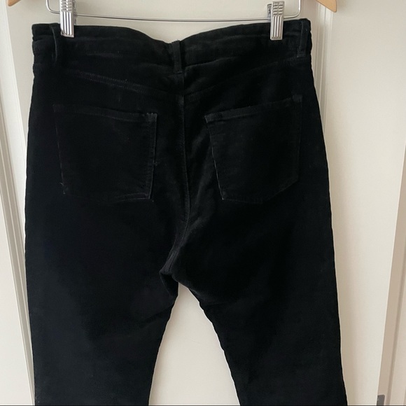 H&M black ankle length corduroy pants Size US12 - Picture 9 of 16